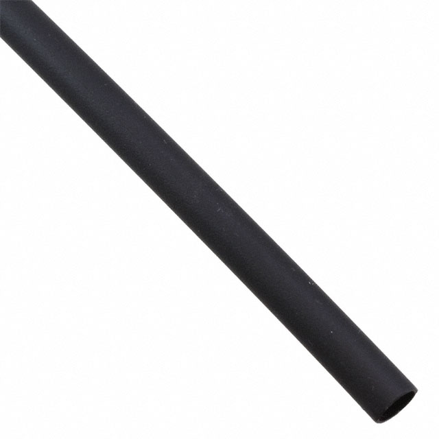 【Q5-4X-3/16-01-QB48IN-25】HEATSHRINK 3/16"-48" BLACK 1=1PC